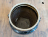 Ancien pot en terre cuite émaillé - Poterie ancienne chinoise