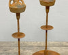 Lampes d'huile patinées et rouillées - Bougeoir antique - SERES Collection