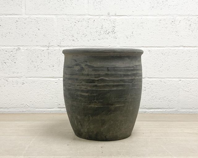 Pot à Plantes Rural Gris | Poterie Rustique | Seres Collection