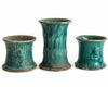 Pot ancien Chinois émaillé en vert/turquoise - SERES Collection