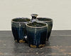 Pot ancien Chinois triple émaillé avec poignée - SERES Collection