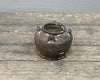 Déco de table rustique - Anciens pots d'épices marrons