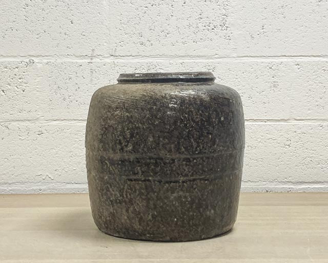 Vieux pot à Vin Chinois Glacé | Poterie Rustique | Seres Collection